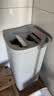 京东京造干湿分区铝面板刮刮桶平板拖把38cm免手洗家用带桶一套含拖布*2 实拍图