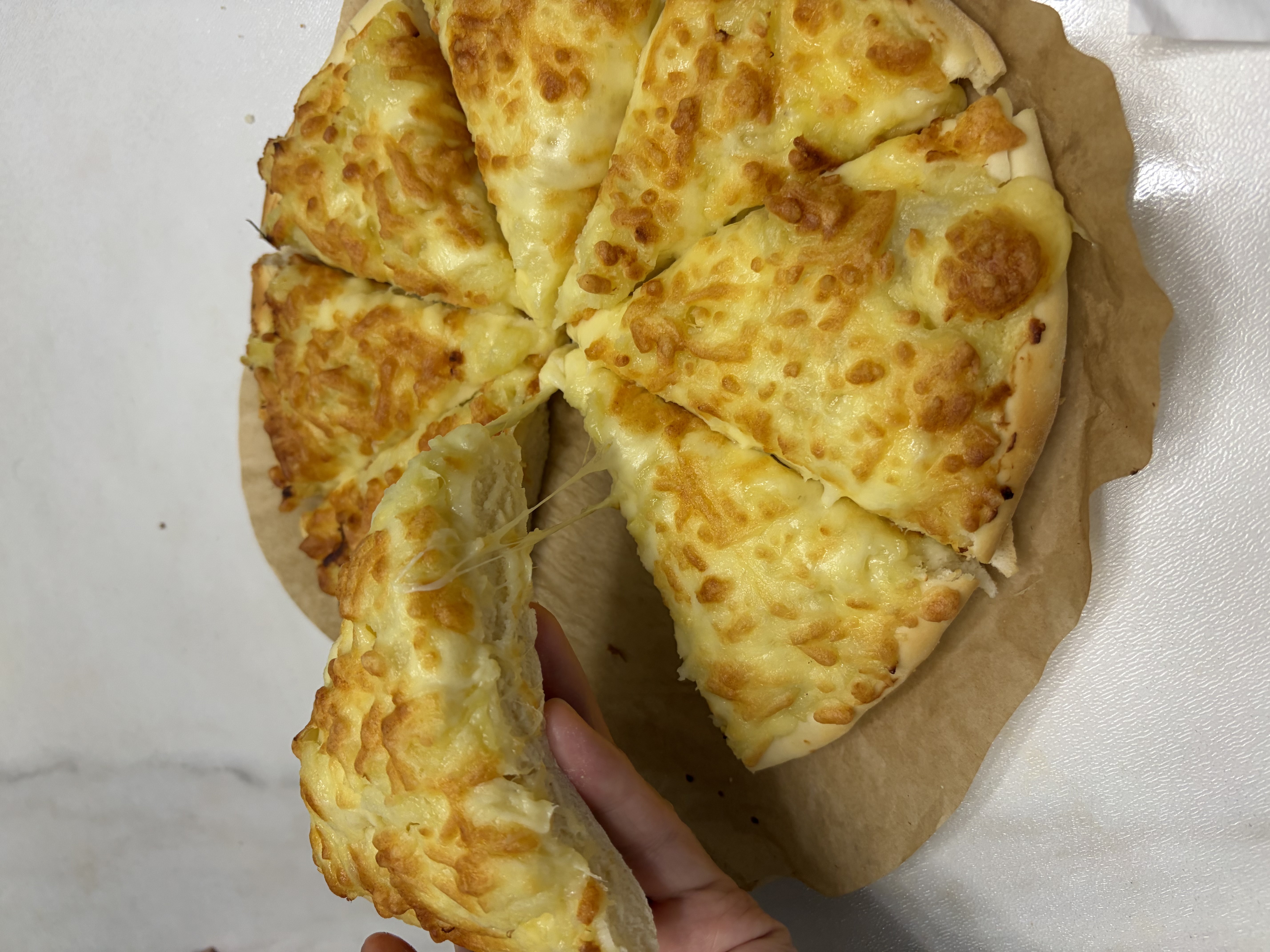 妙可蓝多马苏里拉芝士碎450g 奶酪碎  焗饭披萨拉丝烘焙原料 实拍图