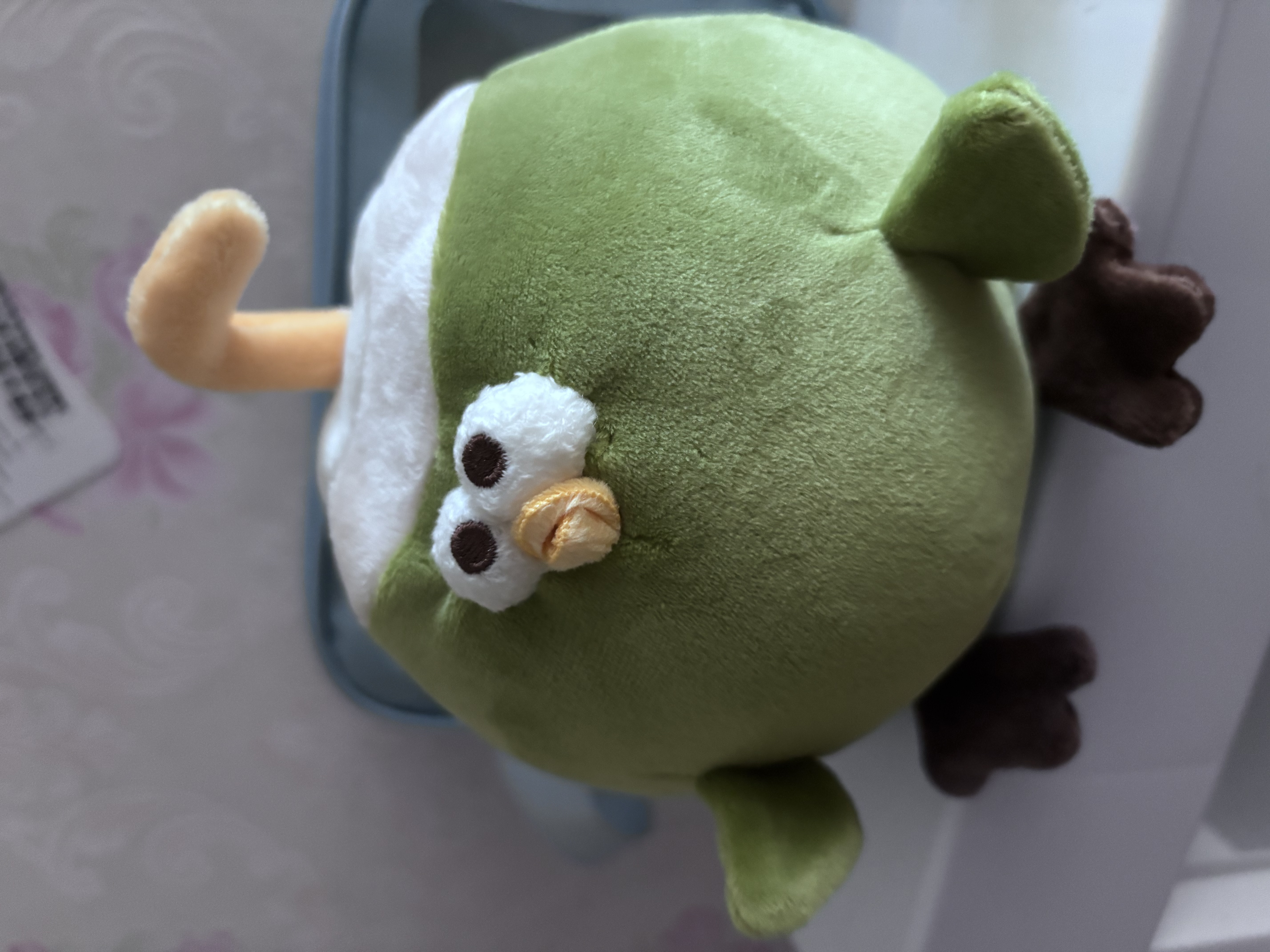 名创优品（MINISO）墩墩鸡6号椰子鸡小鸡玩偶毛绒公仔dundun鸡抱枕儿童玩具生日礼物 实拍图