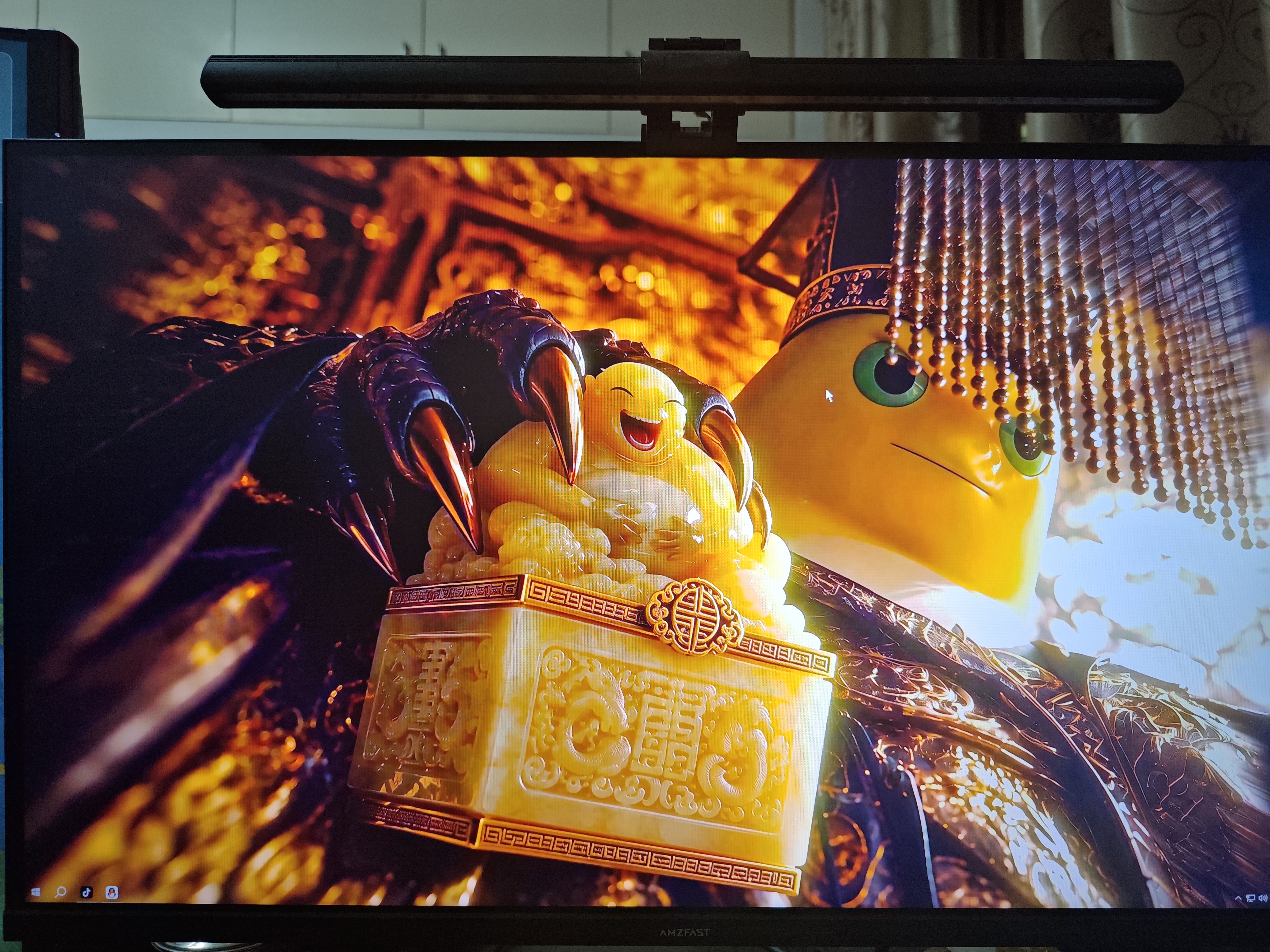 AMZFAST27英寸 2k 340Hz FastIPS显示屏 HDR400 硬件护眼  满血HDMI2.1电脑游戏显示器 威龙G27F5 Pro 实拍图
