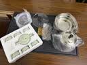 赣荣大板茶桌椅组合一桌五椅新中式茶几简约茶几办公室阳台家用泡茶台 抽屉款石盘大板1围椅4月牙椅 1.6米新中式四抽屉款 实拍图