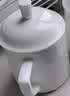 陶相惠陶瓷茶杯带盖办公室茶杯骨瓷纯白会议水杯260ml小号陶瓷杯子定制 实拍图