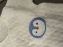 贝瑞加（Babyprints）宝宝连体衣秋冬夹棉连身衣系带护肚爬服家居内衣柔软 企鹅66 实拍图