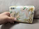 洁柔抽纸 繁花系列3层100抽*40包 可湿水面巾纸 柔韧纸巾卫生纸 整箱 实拍图