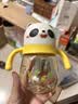 贝亲（Pigeon）熊猫小月龄防呛防漏喝水喝奶ppsu儿童学饮杯 300ml 7月+ 实拍图