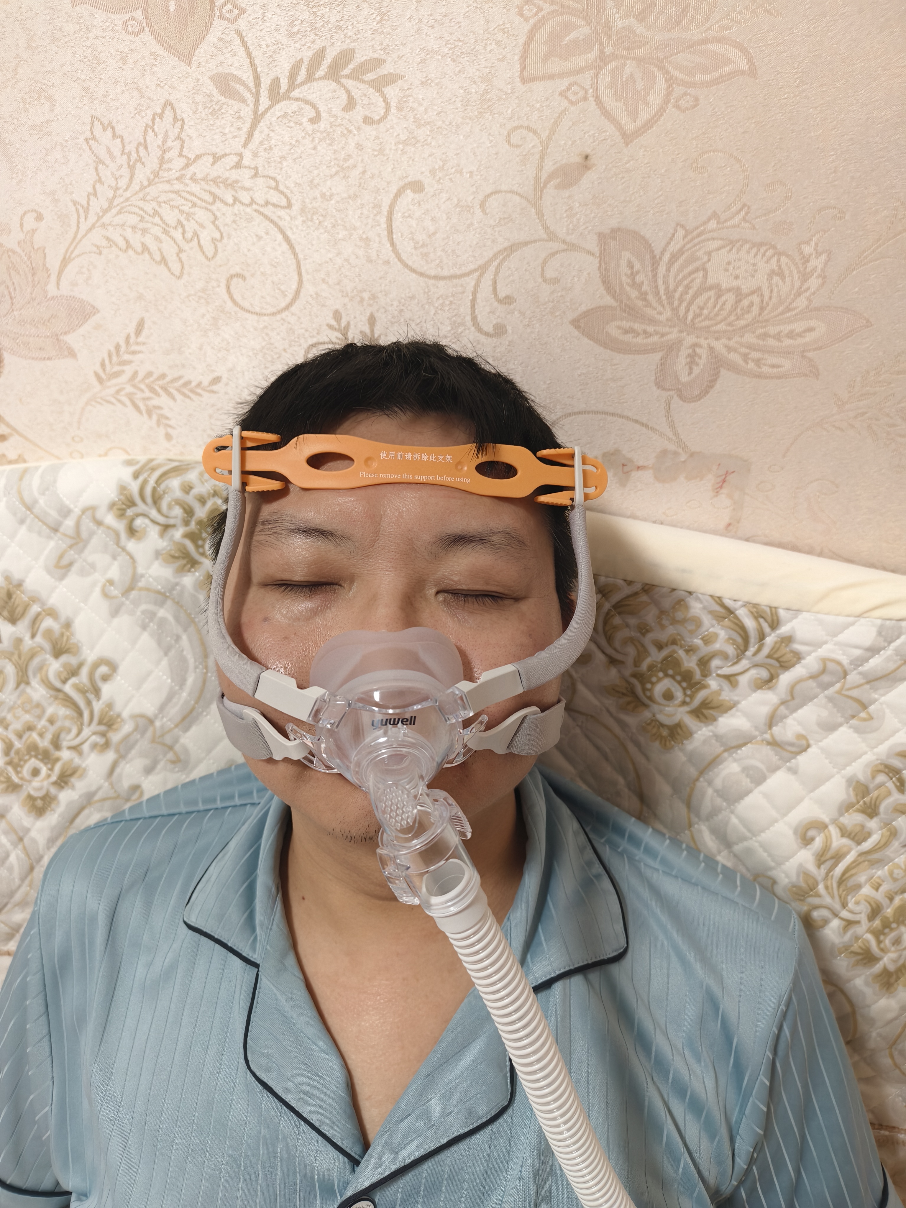 鱼跃825Auto双水平呼吸机全自动睡眠打呼噜家医用憋气呼吸暂停止鼾 实拍图