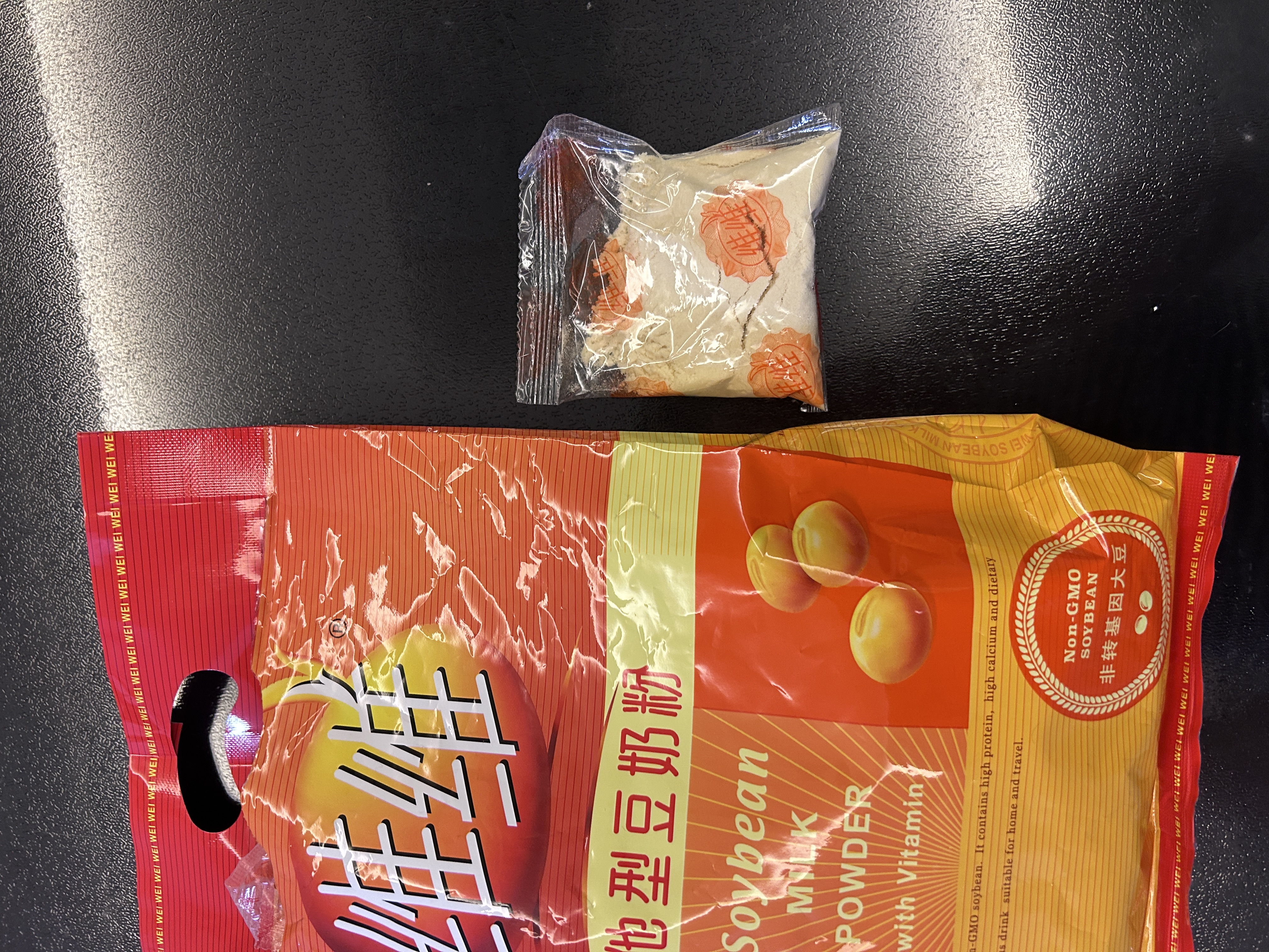 维维维他型豆奶粉560g/袋非转基因大豆营养早餐水果燕麦搭档冲饮代餐 实拍图