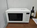 美的（Midea）变频小清新微波炉 液晶屏幕 磨砂面板 小型20L家用 匠心工艺一级能效（PM2002） 实拍图