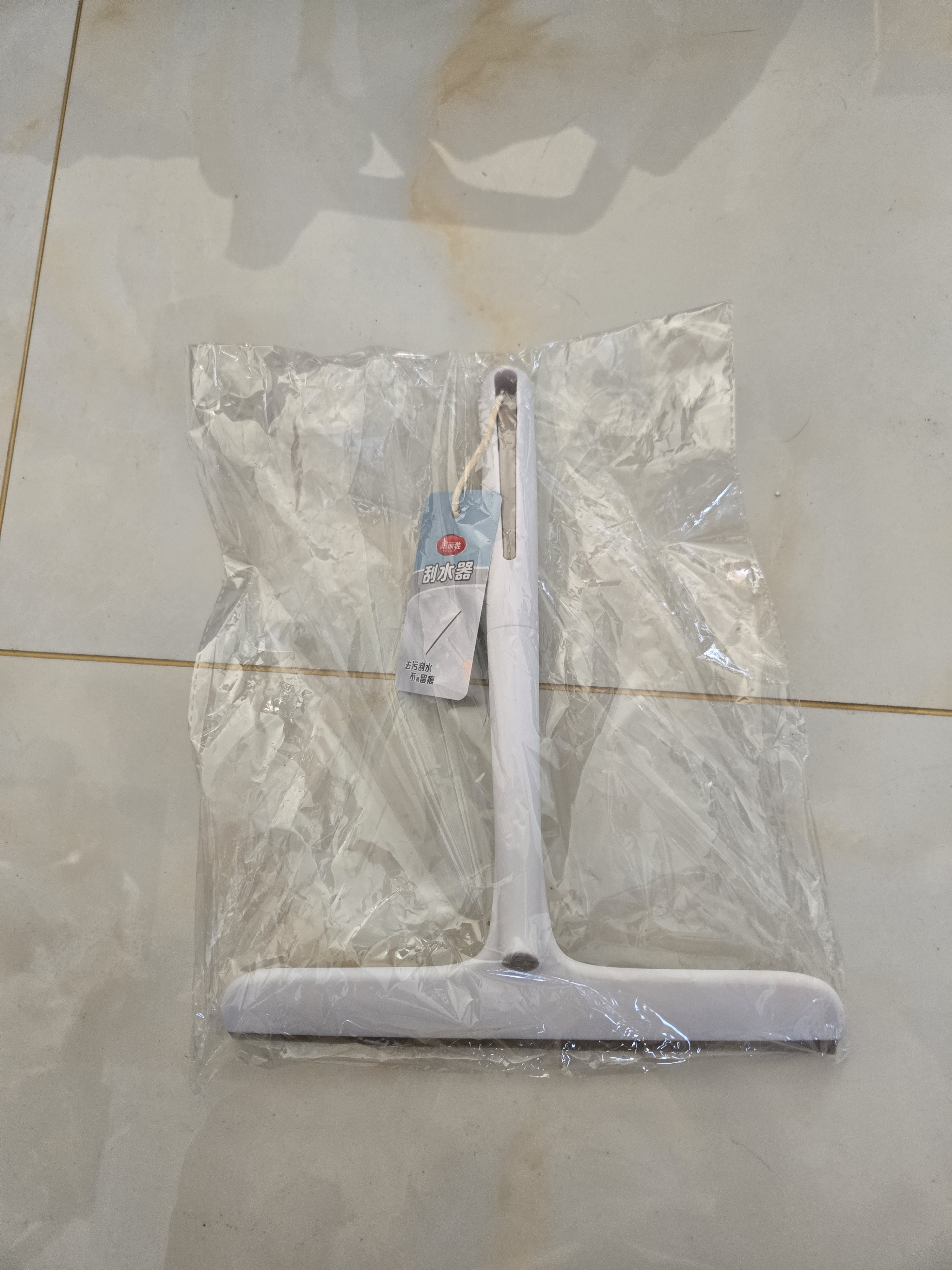 美丽雅玻璃刮水器家用擦玻璃神器清洁窗户桌面台面浴室卫生间刮水刀板 实拍图