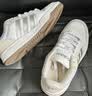 adidas ENTRAP美式校园风运动鞋少年感复古篮球风板鞋阿迪达斯   白色/金属暗银   43 实拍图