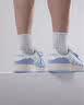 adidas ENTRAP美式校园风运动鞋少年感复古篮球风板鞋阿迪达斯   亮白/亮光蓝   42 实拍图