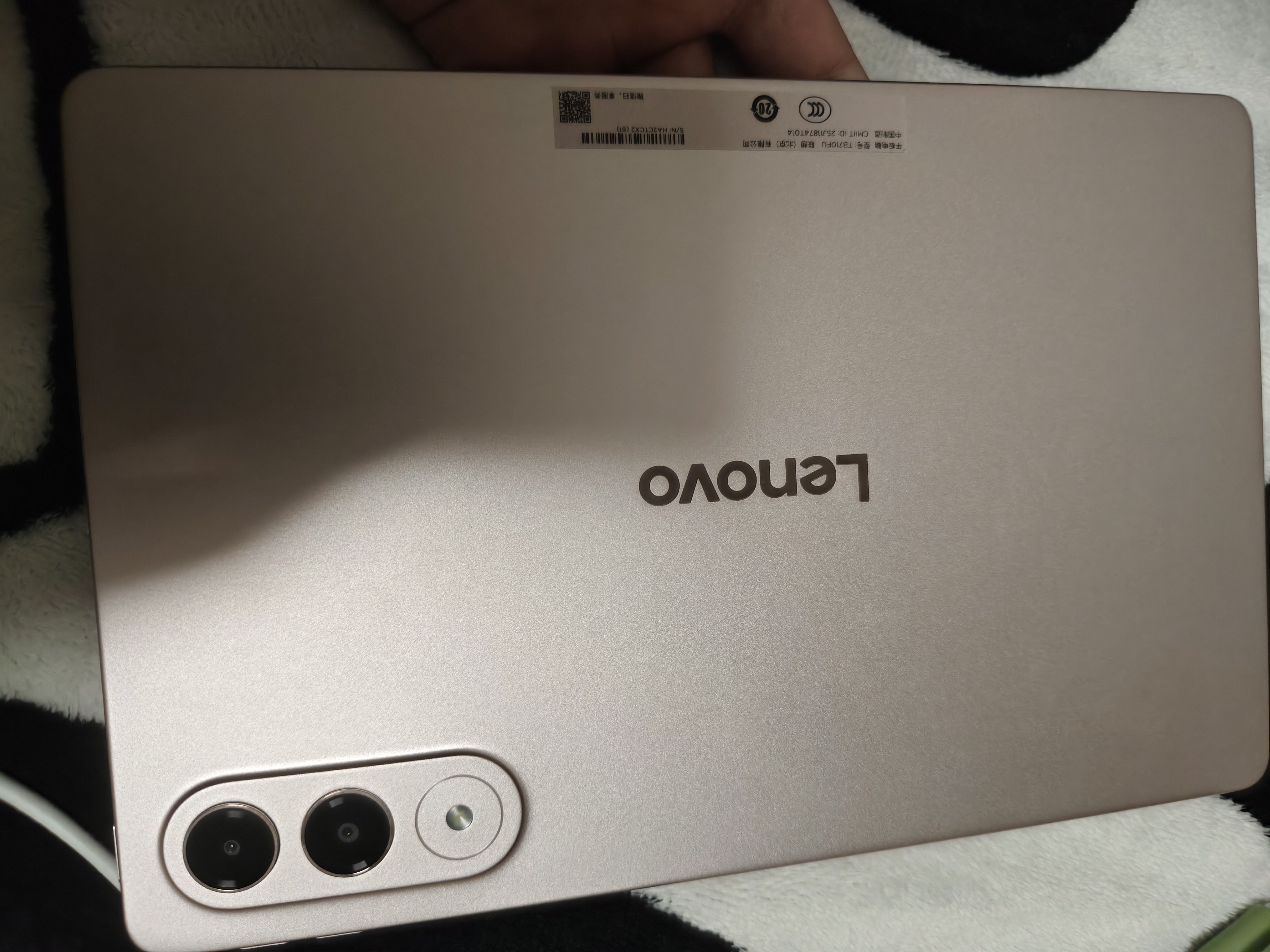 联想（Lenovo）小新PadPro GT 11.1英寸办公学习游戏AI平板电脑3.2K超清大屏骁龙8Gen3国家补贴8+256粉 实拍图