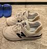 NEW BALANCE秋冬男女同款复古灰色耐磨轻便运动休闲鞋574系列ML574LGI 42.5 实拍图