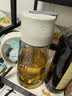拜杰自动开合油壶不锈钢油嘴厨房玻璃倒油瓶酱油醋壶调料瓶调料瓶油罐 实拍图