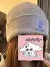卡尔美（KELME）帽子男女秋冬季保暖户外滑雪毛线帽冷帽针织帽骑行防寒运动护耳帽 实拍图