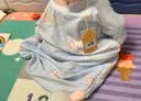 贝肽斯婴儿睡袋暖姜3.0儿童一体睡袋婴幼儿防踢被睡衣四季双层 花语M 实拍图
