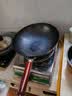 九阳（Joyoung）炒锅铁锅健康无涂层精铁家用炒菜锅不易生锈炉灶通用32cm带盖C121 实拍图