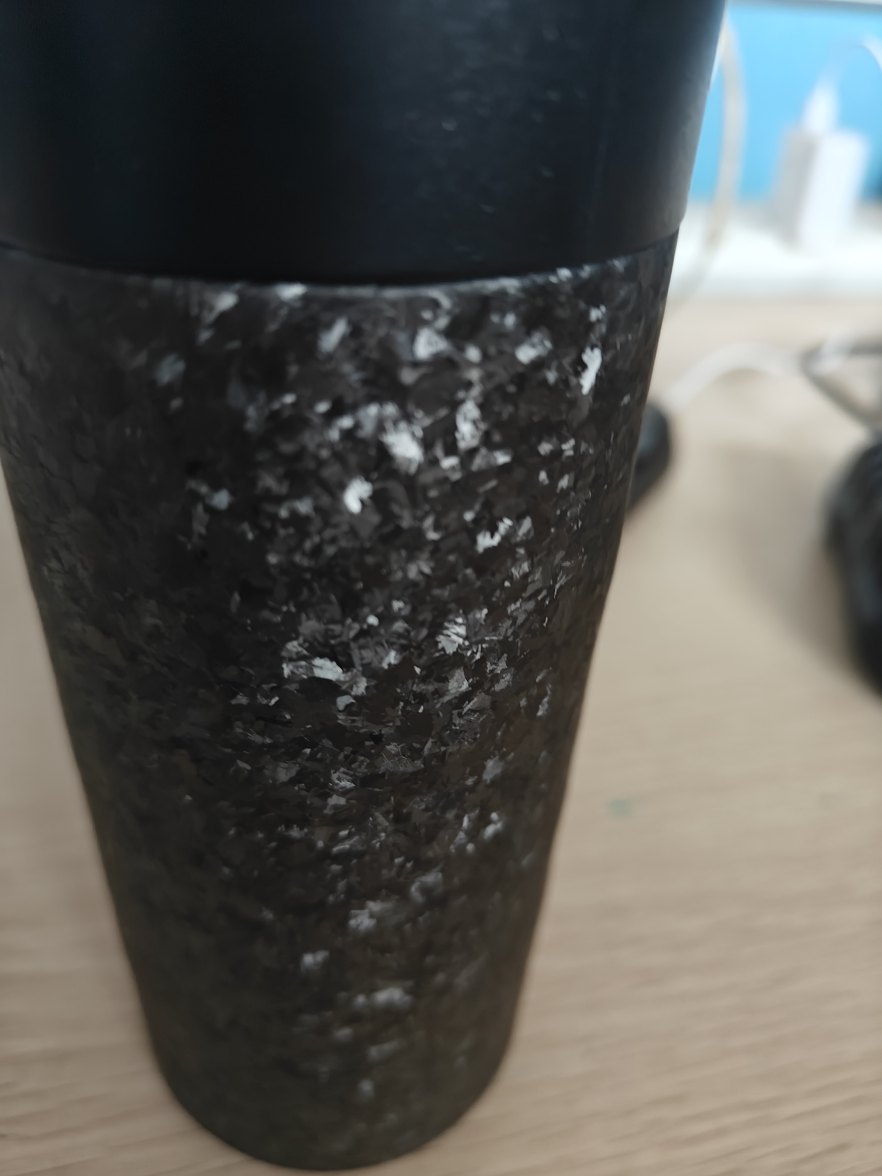 京东京造 钛健康保温杯黑钛【茶水分离】茶杯子纯钛水杯男女曜石黑 520ml 实拍图