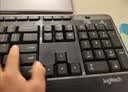 罗技（Logitech）MK346P(同MK345外观） 无线键鼠套装 办公商用键盘鼠标套装 全尺寸键盘104键 数字小键盘 便携黑色 实拍图
