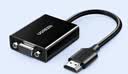绿联HDMI转VGA转换器 视频转接头带USB-C供电 适用笔记本电脑台式机电视盒子显示器投影仪连接线90813 实拍图