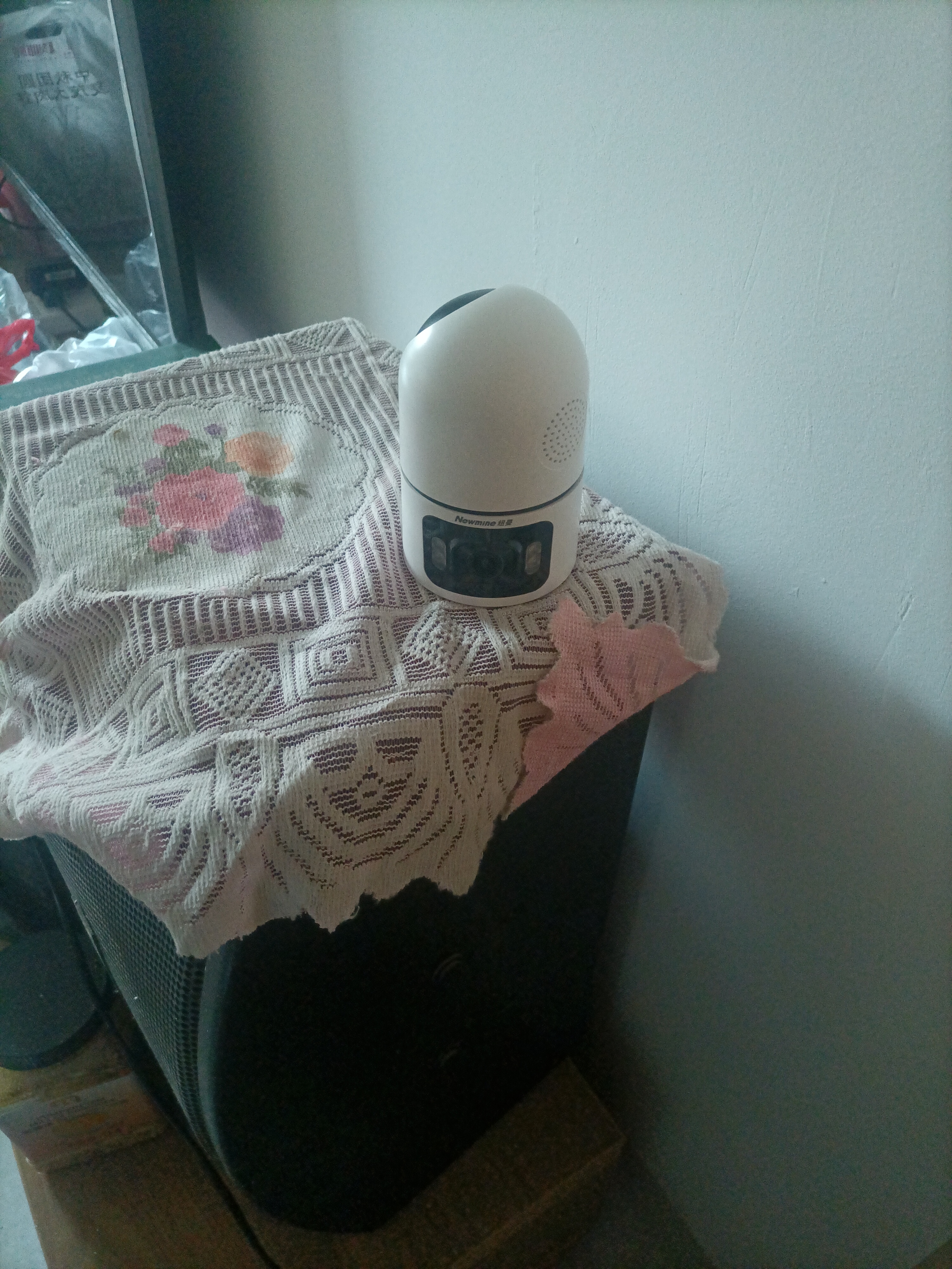 纽曼无线家用智能AI摄像头高清监控器360度无死角带夜视全景语音手机远程旋转可对话室内外家庭云台 实拍图