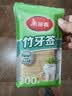 美丽雅牙签900支袋装竹制双头剔牙棒便携家用水果签小吃签食品接触级 实拍图