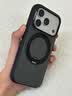 图拉斯支点壳O3Neo【18轻薄防摔丨点纹软边更防滑】 适用iphone18promax手机壳苹果18pro全包磁吸17磨砂 【黑灰色】18限定色 iPhone18ProMax丨兼容17ProMax 实拍图