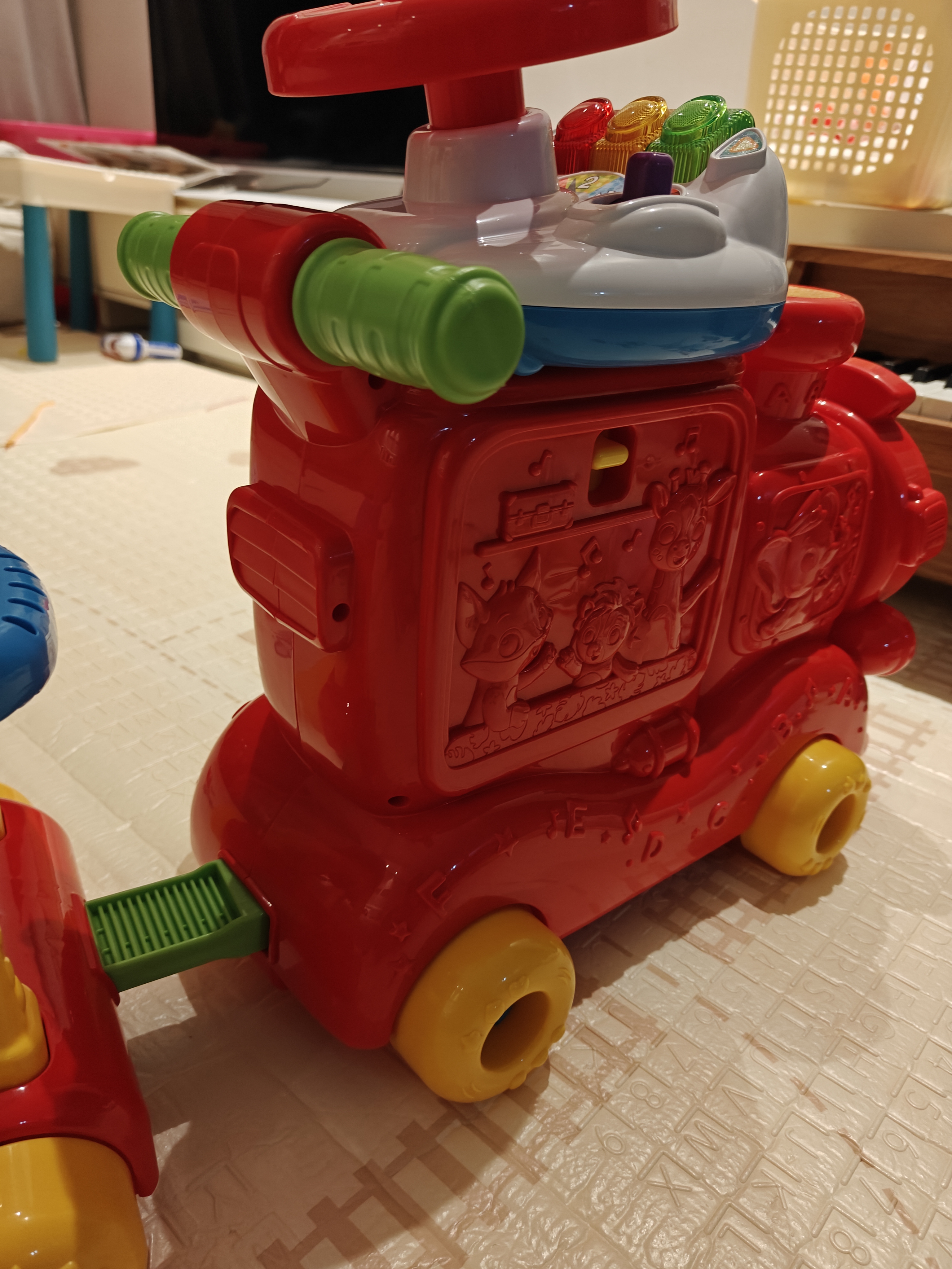 伟易达（Vtech）双语小火车益智手推学步滑行车儿童玩具男孩女孩宝宝周岁生日礼物 实拍图