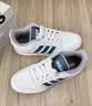 adidas DURAMO RC超轻透湿排汗缓震网面透气体测跑鞋男女阿迪达斯 白色/黑色   42 实拍图