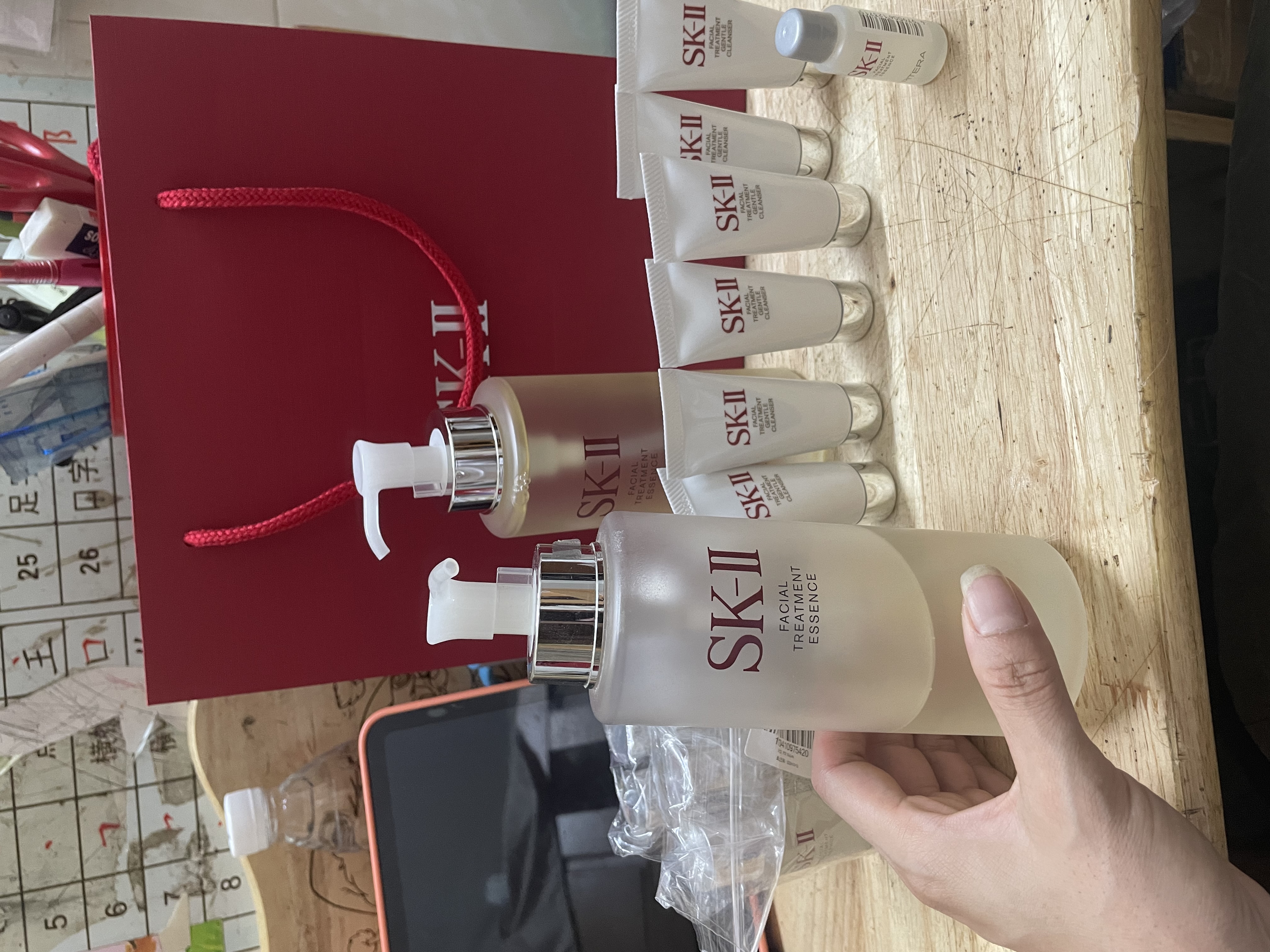 SK-II神仙水精华液330ml礼盒sk2补水保湿护肤品套装化妆全套生日礼物女 实拍图