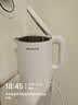 九阳（Joyoung）热水壶烧水壶电热水壶 双层壶体 有钛内胆 1.5L家用0胶水电水壶 K15FD-W123 实拍图