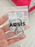 Arsis【宋慧乔同款】自由搭配潺流耳圈耳钉潮流素圈耳环生日礼物送女友 实拍图