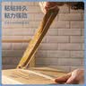 得力（deli）品正高品质高透明封箱胶带打包胶带 防台风胶带加固 45mm*60m*50um 6卷/筒 办公用品 筒装 33192 实拍图