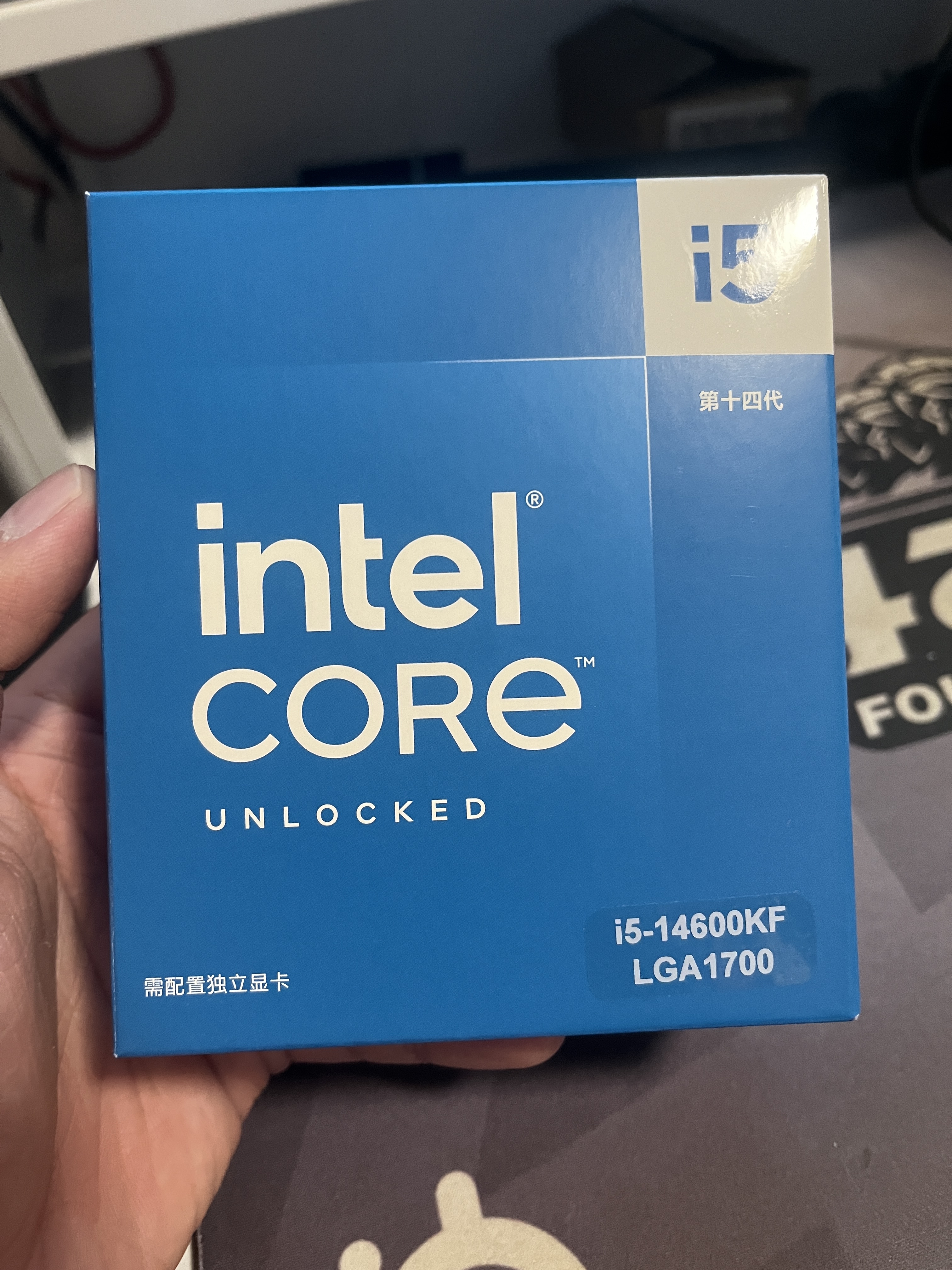 英特尔（Intel）酷睿14代 i5处理器14600KF 14核20线程 24M三级缓存 盒装台式机CPU 畅玩三角洲行动/无畏契约 实拍图