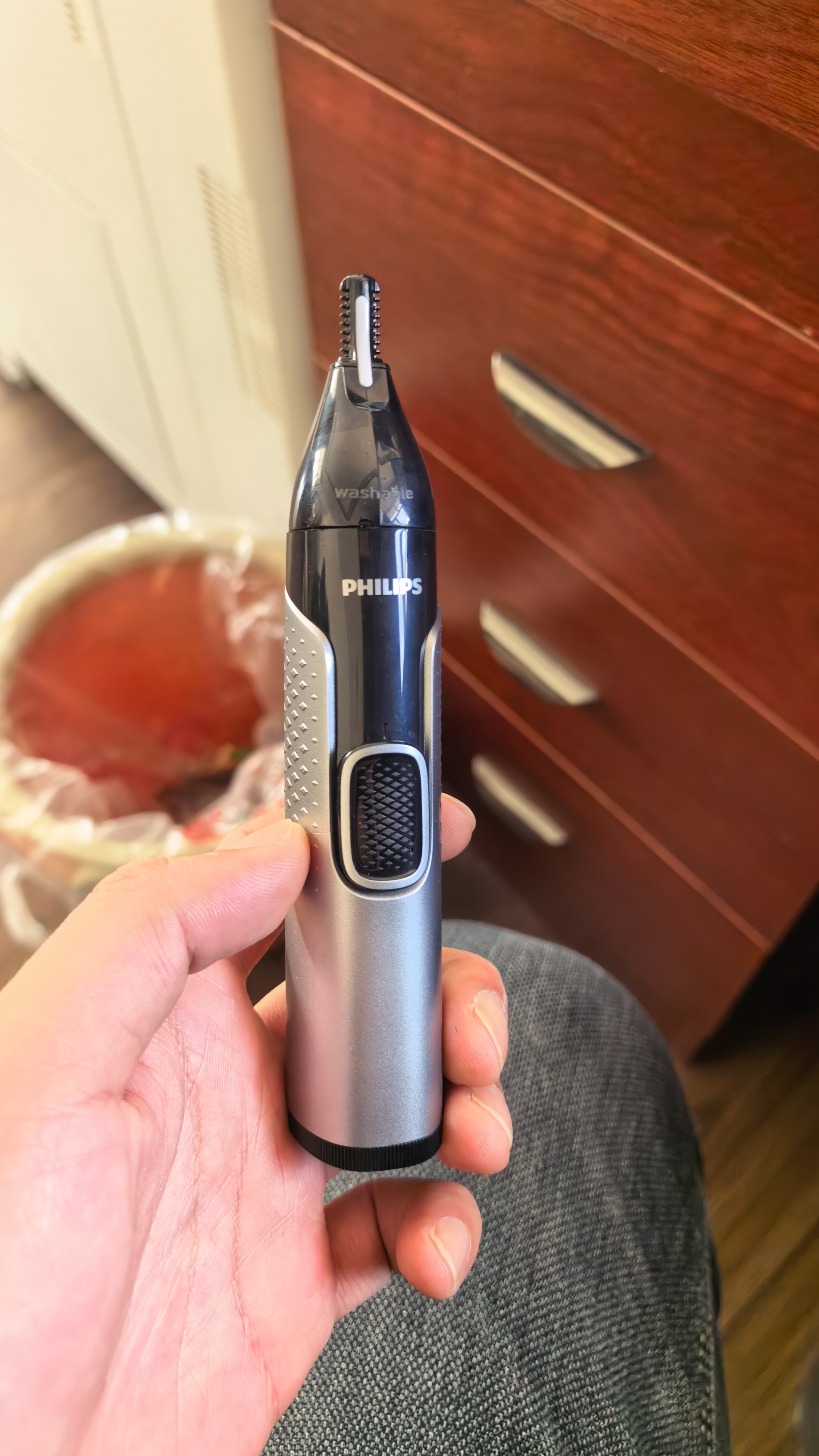 飞利浦鼻毛修剪器双面切剃全身水洗剃毛器 生日礼物送男生男友老公父亲 NT5600 实拍图
