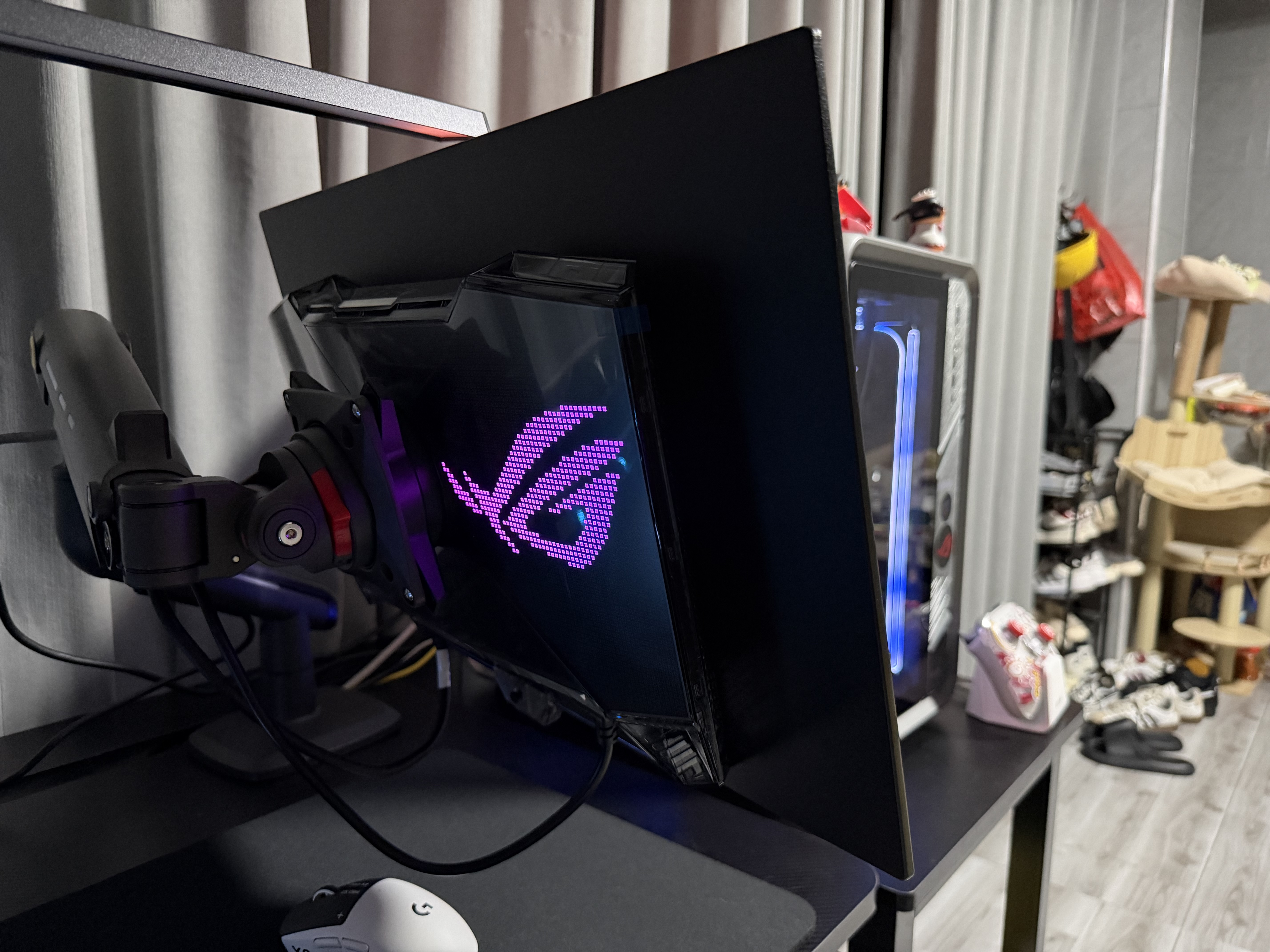 华硕ROG 超梦25 720 PG259QWS 24.5英寸720Hz OLED显示器 Esport功能0.02ms响应游戏显示器新一代OLED 实拍图