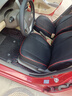 瑞纳座套 10-2020款新老北京现代瑞纳坐垫专车专用汽车真皮座椅套全包围四季通用座垫夏季冬季坐垫套 全车座套360全包围专车定制【黑色红边豪华款】 瑞纳原车透气内饰改装20/17/16/14/13款 实拍图