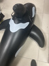 INTEX 大黑鲸坐骑 儿童成人水上游泳圈充气浮排床板戏水冲浪承重40kg 实拍图