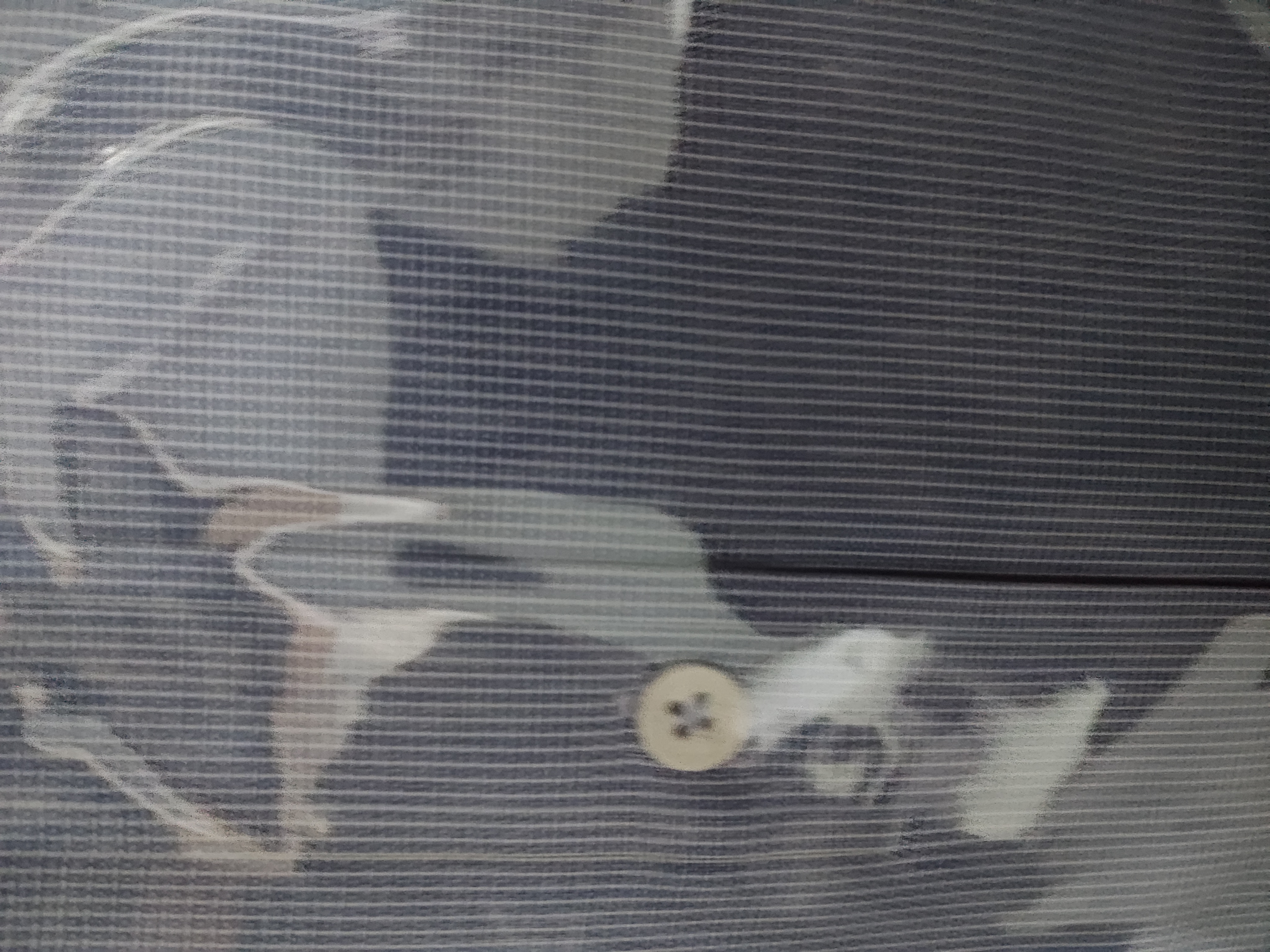 杉杉长袖衬衫男格子休闲衬衣中年商务正装免烫 TCT4297(长袖款) 40  实拍图