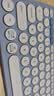 罗技（Logitech）时尚系列K390无线蓝牙键盘 超薄便携  K380升级版蓝色 79键 实拍图