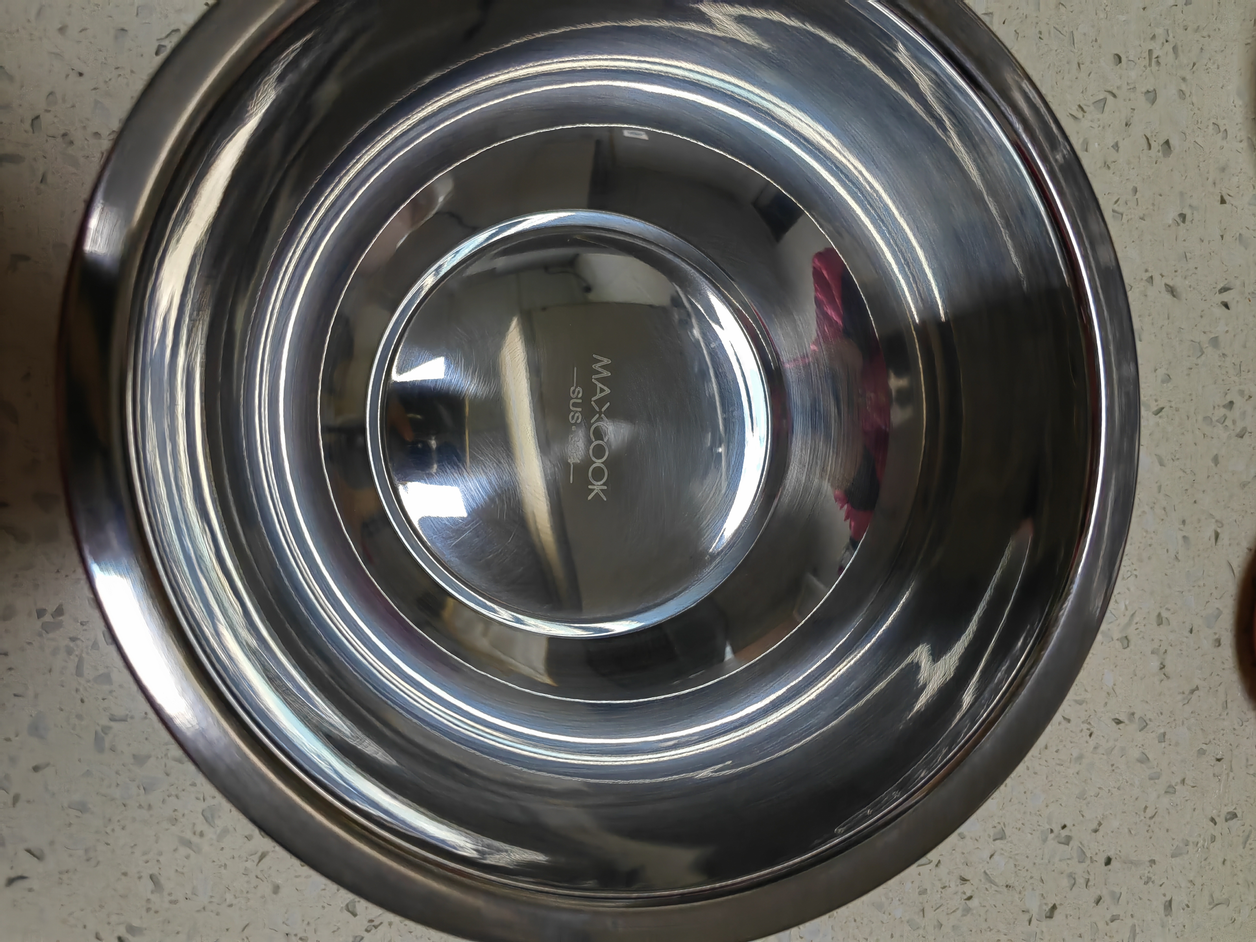 美厨（MAXCOOK）加厚304不锈钢汤盆18CM MCWATP18 可用电磁炉 加宽加深 实拍图