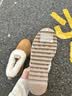 UGG【双11抢先购】秋季女士茸茸毛鞋领厚底休闲懒人毛毛鞋 1166733 CHE | 栗色 39 鞋款偏小，建议拍大一码 实拍图