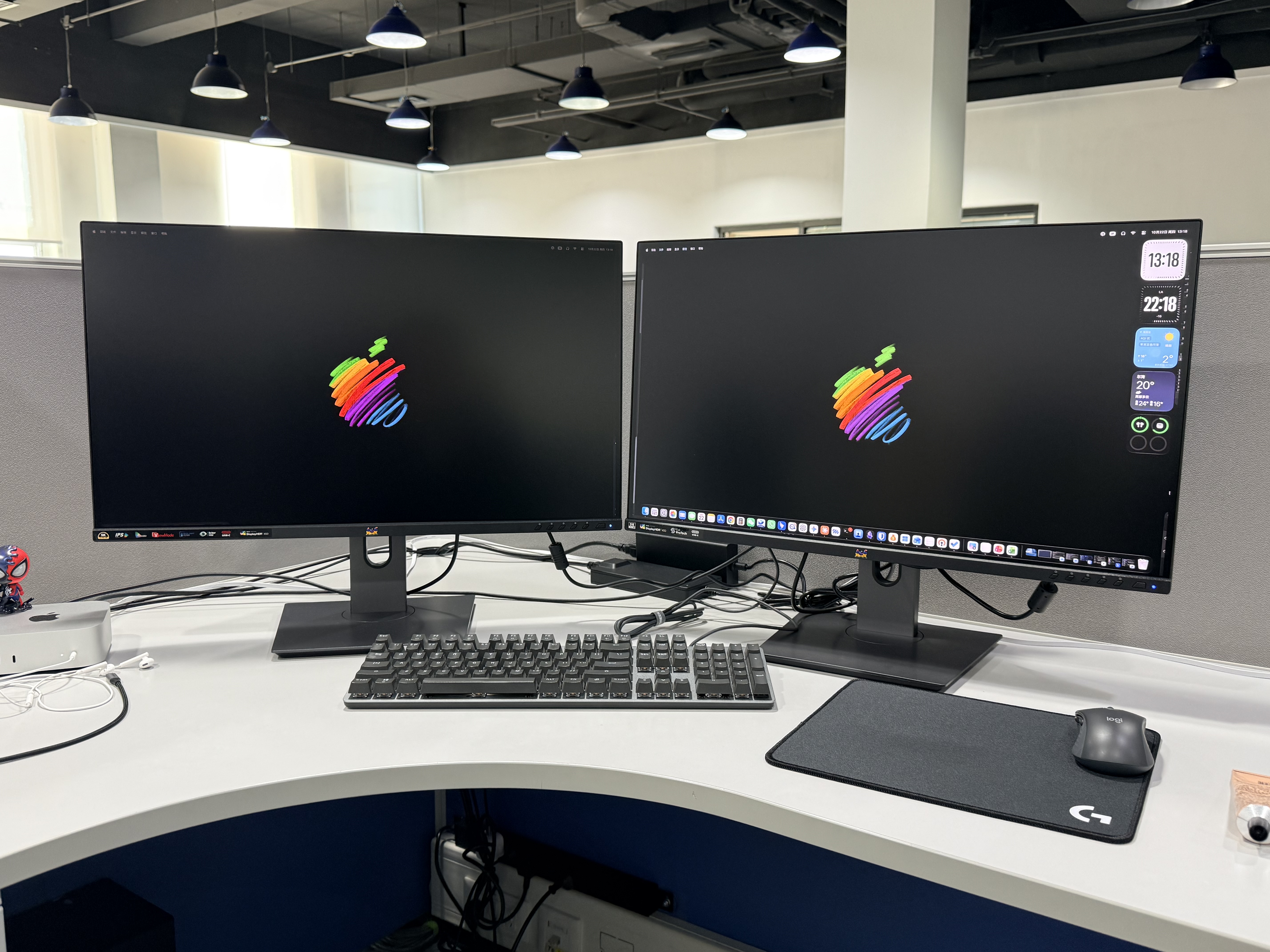 优派 27英寸 5K超清IPS HDR400 TypeC96W 10bit 旋转升降 微边广色域 专业设计电脑显示器 VG2781-5K 实拍图