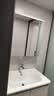 九牧（JOMOO）铝合金智能浴室柜陶瓷一体盆洗脸盆柜80cm  A2736-74AT-Z3 实拍图