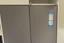 海尔（Haier）【线下机皇】506L冰箱玻璃面板十字对开门四门全空间保鲜超博零嵌入一级能效EPP超净国家补贴15% 506L星韵银+全空间保鲜+零距离嵌入+EPP超净 实拍图