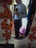 BLACKMONDAY纯棉牛津纺长袖衬衫男全棉抗皱免烫纯色男士商务休闲衬衣 实拍图