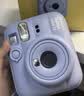 INSTAX富士instax立拍立得 一次成像相机 mini13漂浮记忆礼盒 海盐蓝 含10张幻梦银河相纸 实拍图
