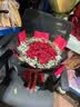 幽客玉品鲜花速递红玫瑰花束表白送女友老婆生日礼物全国同城配送 33朵红玫瑰花束—女王款 实拍图