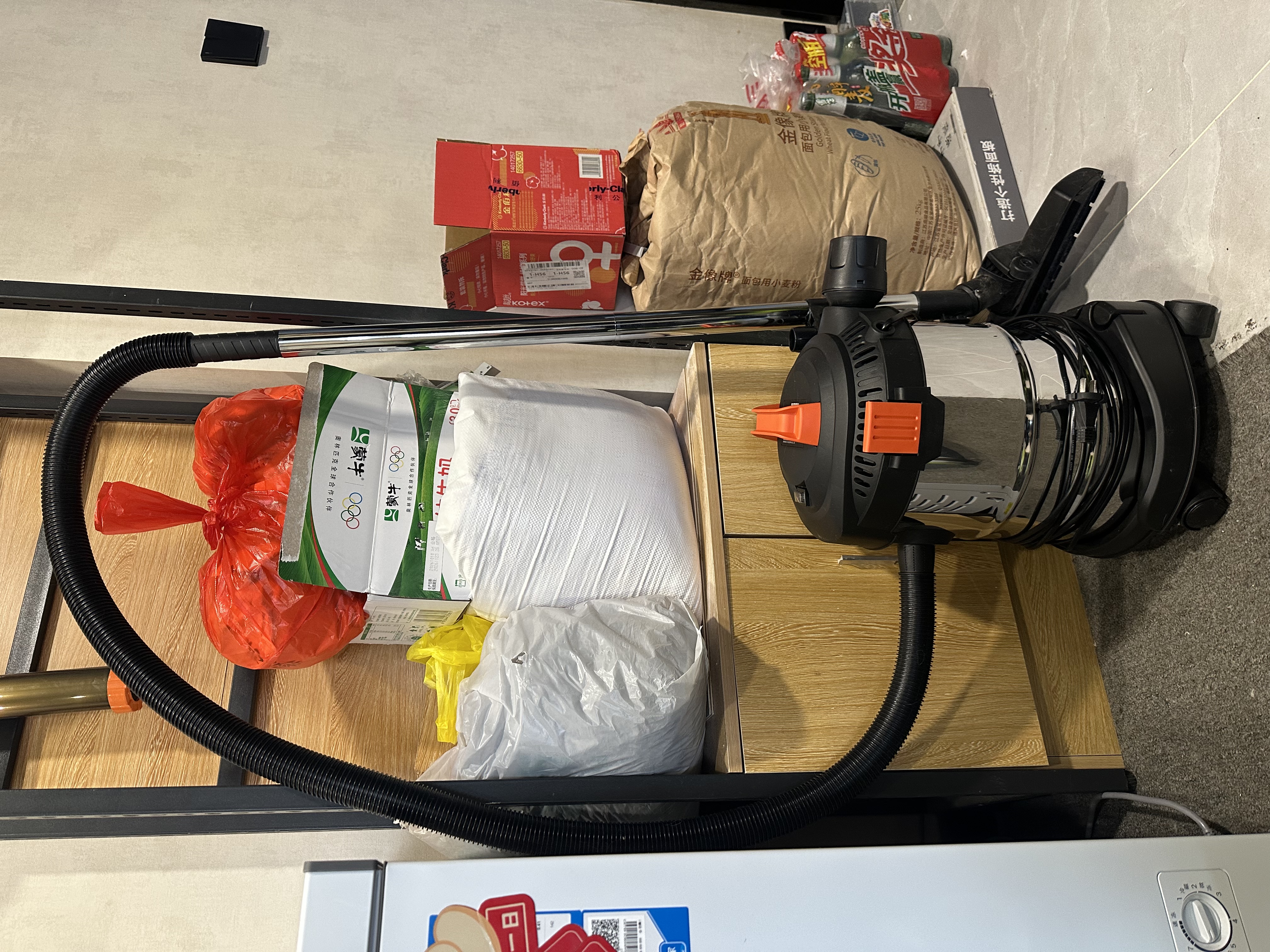亿力桶式手持吸尘器家用超强大吸力工业级车载商用大功率有线干湿两用宠物吸猫毛神器地毯开荒保洁6263 实拍图