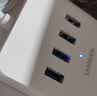 绿联USB3.0扩展器高速4口分线器 扩展坞HUB集线器 笔记本电脑一拖四多接口转换器延长线1.5米30221 实拍图